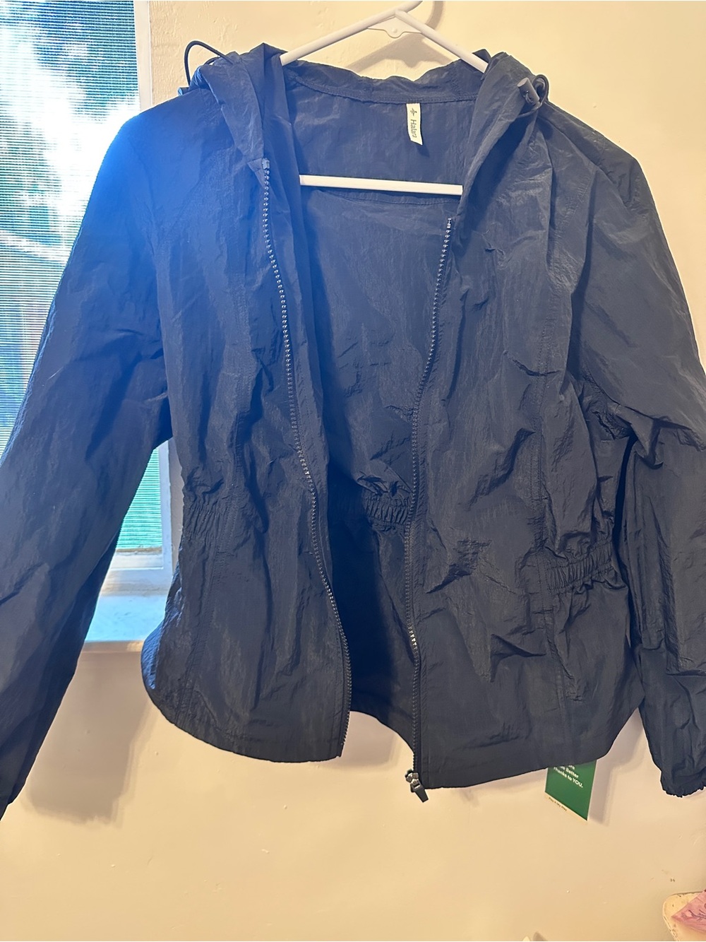 HALARA Navy Lightweight Hooded Jacket